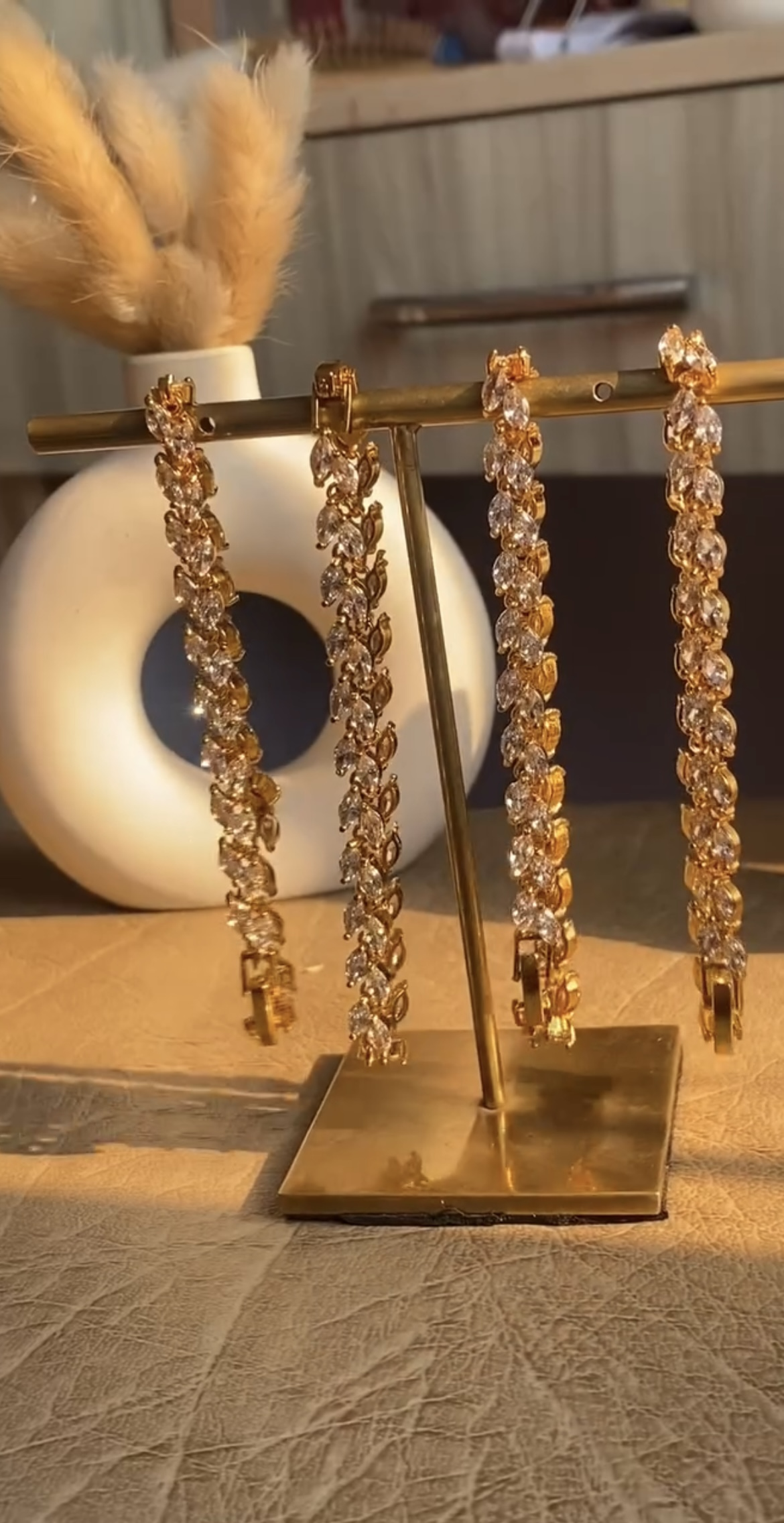 Diana Bracelet elegant gold-toned chain bracelet with intricate detailing - sophisticated jewelry for formal occasions
