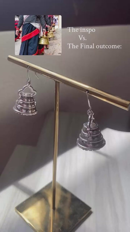 Reel that shows the inspiration for kalacha earrings