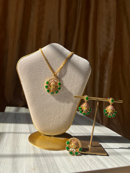 Green Ganesh Set