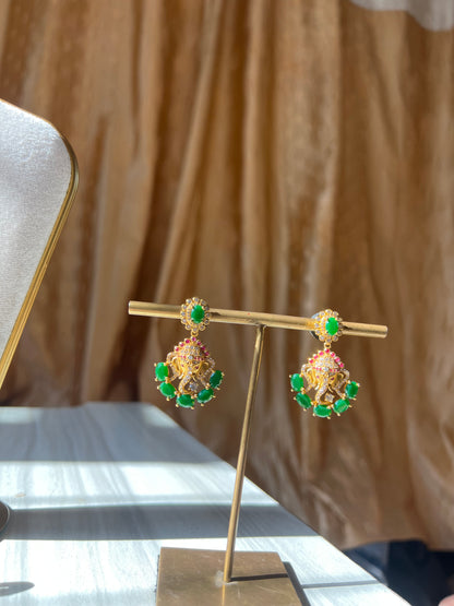 Green Ganesh Set